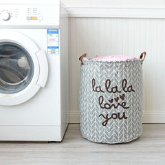 Home Storage Basket Fabric Folding Pants Socks Dirty Clothes Basket Toy Storage Bag Environmentally Friendly Bedroom Organizer