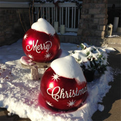 Christmas Ball Outdoor Inflatable 60cm Decoration Gift Xmas Home Toy Garden Christmas Tree New Year Gift Outdoor Inflatable Toys
