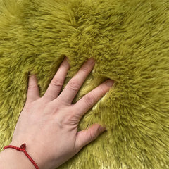 Yickyue Household Patchwork Carpet Plush Thickened Cushion Large Area Balcony Floor Mat Bedroom Girl Can Cut and Spread All Over The Bed