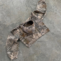 Hearujoy 90s Streetwear Y2K Retro Hoodie Men Printed Camouflage Pattern Pullover Sweatshirts High Street Hip Hop Streetwear Oversized Unisex Camo Hoodie
