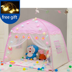 Children's Tent Indoor Outdoor Games Garden Tipi Princess Castle Folding Cubby Toys Tents Enfant Room House Teepee Playhouse