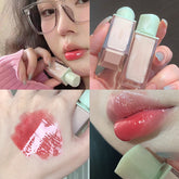 YICKYUE - 1pc Clear Mirror Water Lip Gloss Lip Glaze Transparent Waterproof Glossy Liquid Lipstick Lip Tint Sexy Lip Plumper Makeup Korean