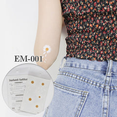 Hot Sell Flower Tattoo Temporary Waterproof Face Sticker Arm Leg Body Art Disposable Flash Fake Tattoo For Men Women