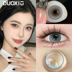 YICKYUE - Color contact lenses with grade 14.5MM green 1 year use contacts for women students cosplay cosmetics contact lenses WT:40%