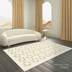 Plain Simple Living Room Sofa Coffee Table Carpet Minimalist Bedroom Bedside Carpets Home Kitchen Mat Machine Washable Bath Mats