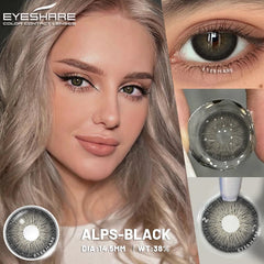 YICKYUE Colored Contact Lenses for Eyes Natural Eye Lenses Gray Contacts Green Lenses Blue Lenses Fashion Brown Lenses 1 Pair