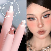 YICKYUE - Sequin Eyeshadow Pencil Waterproof Diamond Glitter Highlighter Stick Pearl White Silkworm Eyeliner Pen Korean Makeup Cosmetics