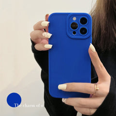 Blue Jane phone case for iphone 13 mini x xr xsmax 7 8 plus 11 12 pro max shockproof silicone soft protective cover capa conque