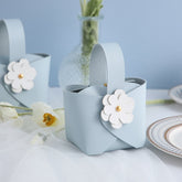 10PCS Wedding Gift Bags for Guest Leather Packaging Bag Newborn Gift Box Wedding Favour Mini Distributions Bags Party Decor