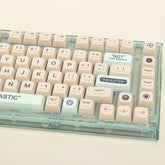 Plastics 147 Keys Keycaps Retro PBT Dye Sublimation Keycaps XDA Profile For Mx Switch Mechanical Keyboard 6.25U Spacebar
