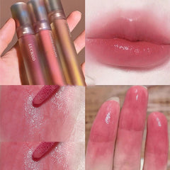 Long Lasting Moisturizer Liquid Lipstick Bulk Lip Plumper Gloss Makeup Lip Glaze Sexy Pink Red Pigments Colors Nude Lipgloss