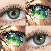 YICKYUE Colored Contact Lenses | Gray & Hazel Lenses | Small Pupil Natural | 2Pcs Yearly Beauty Contacts for Summer & Autumn
