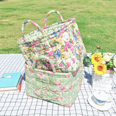 YICKYUE - Multi-Use, Large Capacity Canvas Storage Basket - Washable, Perfect for Clothes, Jewelry & Accessories Organizer