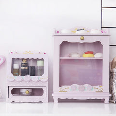 Japan cartoon Pink Swimmer wood box home decoration DIY dolls clothes girls domestic Doll Kit accessories collection
