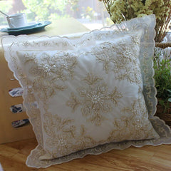 YICKYUE - Decorative cushions lace pillowcase ornamental pillows for living room Decorative pillowcase for sofa pillow home decor