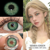 YICKYUE Fashion 1pair Colored Pupils for Eyes Blue Pupils Green High Quality Colored Contact Lenses Brown Natural Gray Eye Lenses