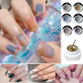 SKVP Metal Effect Nail Gel Silver UV LED Draw Painting Line Stamping Nail Art Color Gel Polish Manicure Long Lasting Gel Polish