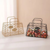 Handheld Coffee Capsule Storage Basket Candy Snack Storage Frame capsule organizer Fruit Basket Living Room Desktop Decoration