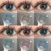 1Pair Natural Contact Lenses Brown Lens Korean Lenses for eyes Colored Contact Lens Beauty Pupil