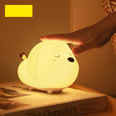 Baseus Animal LED Night Light Touch Sensor Silicone Colorful Decor Lamp Sleepping Creative Bedroom Desktop Child Holiday Gift