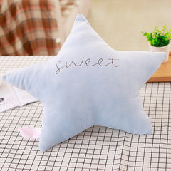 cute Sky Series Stuffed Moon, Star Clouds bowknot Plush Baby Toys Soft Cushion Nice baby sleeping Pillow kids gifts home decor