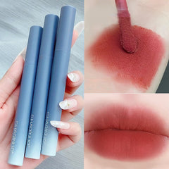 6 Colors Velvet Matte Lip Gloss Long Lasting Moisturizing Makeup Lip Galze Nonstick Cup Liquid Lipsticks Beauty Cosmetics