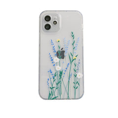 Flower soft silicone Cherry blossoms cute cartoon phone case for iphone x xr xsmax 11 12 mini pro max 8 7 plus silicone capa
