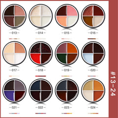 4 Colors Japanese Style Solid Color Gel Nail Polish Painting Gel Soak Off UV LED Cream Gel Varnish for Nail Art DIY Nail Design