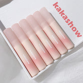Yickyue New 1pc Matte Lip Mud Lip Gloss Long Lasting Nonstick Cup Velvet Lipstick Students Lip Makeup Nude Lipstick Cosmetics Maquillaje