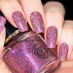 YICKYUE - Shimmer Glitter Quick Dry Nail Lacquer Polish L1-10