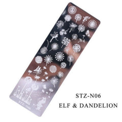 Christmas Designs Nail Stamping Plates Flower Geometry Animals DIY Gel Polish Nail Art Stamp Stencil Manicure Tools Template