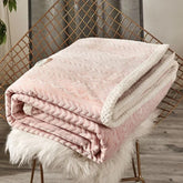 Yickyue Winter Velvet Duvet Cover Soft Snow Fleece Quilt Covers Bedding Grey Blue Comforter Case Twin Full Bed Cover Bedspread Blankets