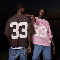 Hearujoy 90s Streetwear Y2K Mesh T Shirt Retro Numeral Foam Printing Streetwear Men Women Harajuku Casual Oversized Nylon Breathable Unisex Short Sleeve