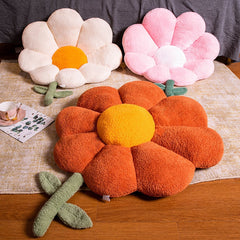 2 Sizes INS Plant Flowers Plush Toy Nice Flower Cushion Stuffed Soft Sofa Bed Pillow Chair Mat Girls Room Decor Gift
