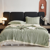Yickyue Luxury Soft Blanket Thicken Rabbit Plush Warm Blankets for Adults Kids Sofa Bed Cover Wool Fleece Winter Throw Bedspread for Bed