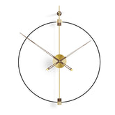 Wall Clocks Living Room Accessories Clock Decor Nordic Home Decoration for Adhesive Modern Big Large Decorative Watch Bedroom