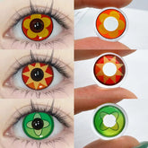 YICKYUE Color Contact Lenses Halloween Circle Lens Yearly Genshin Nahida Hutao Mavuika Cosplay