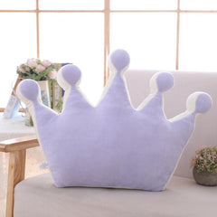 Crown plush pillow colorful stuffed soft plush crown toy home sofa decoration cushion kids toys birthday gift for girlfriend