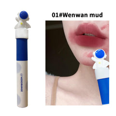 ELECOOL 6 Color Lip Gloss Matte Liquid Lipstick Makeup Soft Lasting Waterproof Red Bean Paste Lip Tint Lip Mud Korean Cosmetics