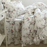 Yickyue New Vine flower print bedding set pastoral duvet cover bedding princess bedspread bed sheet for decor pillowcase bed clothes