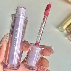 YICKYUE - Mirror Lip Gloss Is Long Lasting And Does Not Fade Easily It Forms A Transparent Round Tube Glass Lip Gloss For Women