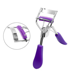 Eyelash Curler with Comb Professional Curler for Eyelashes Folding False Eyelashes Auxiliary Eyelash Curling Clip Makeup Tools