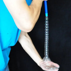 YICKYUE Provided to professionals Gourd String Bubble Blower Props for Party Experiments & Science Show