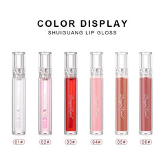 Yickyue Mirror Water Lip Gloss Lip Glaze Transparent Glass Lip Oil Waterproof Lasting Liquid Lipstick Lip Gloss Lips Makeup Cosmetics
