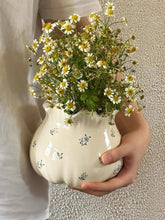 YICKYUE - Flower Ceramic Vase, Living Room Decoration, Dining Table, Desktop Storage Jar, Home Furnishing Decoration