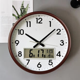 Yickyue Calendar Digital Clock Aesthetic Living Room Quiet Clock Living Room European Wall Clocks Quartz Chinese Style Saat Home Design