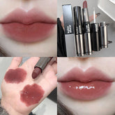 YICKYUE - Double Head Mirror Lip Gloss Waterproof Matte Clear Velvet Lip Glaze Lasting Lip Glaze Sexy Red Liquid Lipstick Korean Makeup
