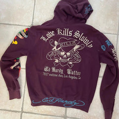 Hearujoy 90s Streetwear Woman Hoodie Print Goth Vintage Hoodies Y2K Grunge Graphic Long Sleeve Hooded Sweatshirt Harajuku Japanese Aesthetic Women