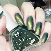 YICKYUE - 12ML Quick Air Dry Long Lasting Nail Polish LTK31