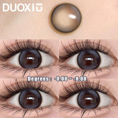 YICKYUE - 1Pair New Colour Contacts Lenses Korea Natural Eye Lenses Blue Black Beauty Pupil Brown Eye Soft Lenses Fast Shipping